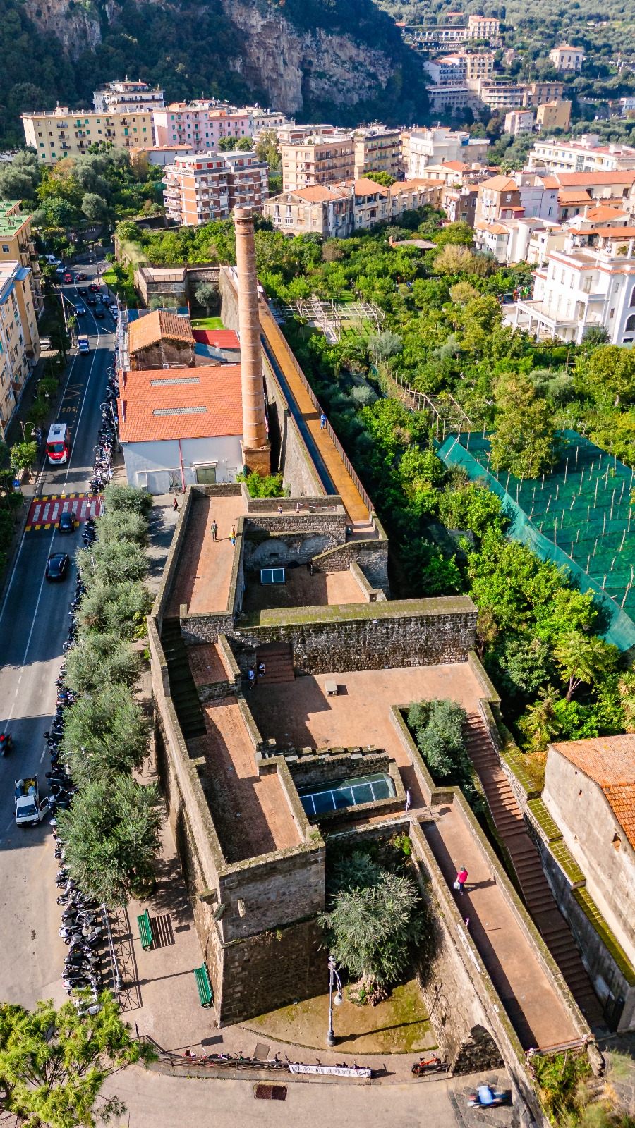 Le antiche mura vicereali di Sorrento